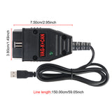 OBD2 Diagnostic Tools Commander 1.4 VAG K+CAN OBDII Scanner for VW AUDI With FT232RL PIC18F25K80 Code Reader Car Accessories