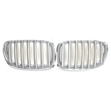1Pair Front Hood Grilles ABS Anti-scratch Double e Car Grill Replace 51137113733 51137113734 for X5 E53 04-06 Part