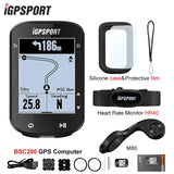 BSC200 BSC200C iGPSPORT ANT+ GPS Bike Computer Riding Cycg Odometer Route Navigation Wireless Speedometer Support Powermeter