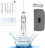 Portable waterproof oral irrigator, rechargeable battery, 300ml, teeth cleaning