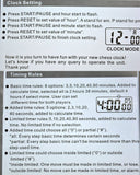 Electronic Clock Digital Master Tournament 3 In 1 For Chinese Chess I GO Game Sports Competition Count Up Down Timer