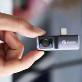MobIR Air Thermal Camera Used for Smartphones 25Hz Infrared Imaging Temperature Instruments Color Dark Grey