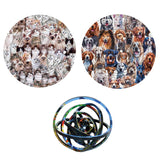 360 Degree Dimensional Rotation Double-Sided Circular Toy Rotating Puzzle For Children's Christmas Gifts