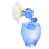 PVC Self-help Manual Resuscitator Bag Kit For Simple Breathing Apparatus Tool Respiration Resuscitation Blue Children