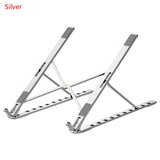 Portable Laptop Stand Foldable Laptop Stand Aluminum Adjustable Desktop Base Notebook Holder Base Use To 7-17 Inch Notebook