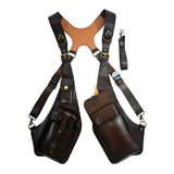 Retro Shoulder Wallet Armpit Steampunk Bicycle Motorcycle Portable Mobile Phone Tool Bag Easy To Use