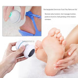 Pedicure Care Tools Removal Electric File Skin Foot Hard Dry Dead Cuticle foot Remover with 2 Grinding Head
