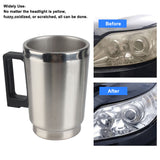 220V Electric Atomizer Cup Car Headlights Taillights Repair Polishing Cleaning Tools Motorcycle Lights Headlamp Lens Restoration