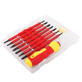8Pcs Electricians Insulation Screwdriver Tool Set Removable Multifunction Screw Driver Bit Home Electrical Special Repair Tools