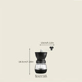 1pc, Hand Grinding Coffee Machine - Manual Coffee Bean Grinder for Small Household
