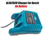 For Bosch 14.4V 18V 36V Lithium BAT810 BAT840 GBH36V-LI Li-ion Battery Rechargeable Tool Replacement Charger