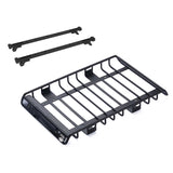 Metal Lage Carrier Roof Rack With Fixing Rail For Traxxas TRX4 TRX6 Axial SCX10 III 90046 AXI03007 1/10 RC Crawler