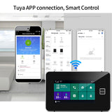 2G/WiFi/GSM Tuya Wireless Home System - 4.3-inch Full Touch Screen Panel, SOS Anti-theft Alarm, Temperature & Humidity Monitoring.