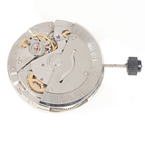 Double Calendar Crown At 3 Mechanical for MIYOTA 8205 Watch Movement Repair Parts(Sier)