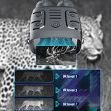 R18 1080P Binocular Infrared Night-Visions Device 5X Binocular Day Night Use Photo Video Taking Digital Zoom for Hunting Boating