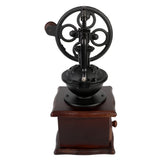 Kitchen Tool Mini Spice Mill Grinding Manual Coffee Grinder Hand Crank Coffee Maker Retro Vintage Handmade Coffee Beans Wooden