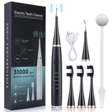 6 in 1 Ultrasonic Scaler Dental Tartar Remover Electric Toothbrush Sonic Teeth Plaque Tooth Cleaner
