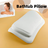 Bathtub With Suction Cups Comfortable SPA Non-Slip Bath Pillow Neck Back Headrest Pillows Soft Thickened Waterproof PU