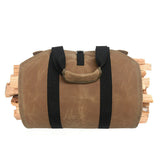 Firewood Storage Bag Canvas Match Storage Bag Portable Outdoor Match Storage Bag Canvas Firewood Carrier Log Tote