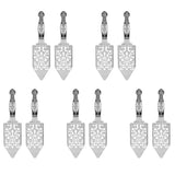 10 Pieces Absinthe Spoons, Stainless Steel Absinthe Cocktails Spoon Making Kit Gothic Absinthe Fountain Spoon Dripper