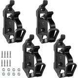 2-4PCS Quick Fist Clamp for Tools Equipment Auto Wall Mounting Brackets Car Trailer RV Boat Accessories Shovel Bracket