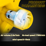 Cordless Leaf Mini 2-in-1 Air Blower and Vacuum Dust Cleaner Collector Power Tools for 20V Battery (No Battery)