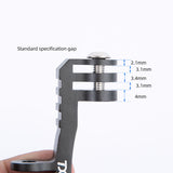 Bicycle Sports Camera Mount Holder Base Bike Front Light Bracket Adapter Aluminum Alloy Cycg Computer Stand for Garmin Gopro