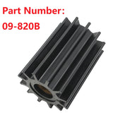 Marine Water Pump Impeller For Johnson 09-820B CEF 500186 DJ 08-30-1201 F95 Series Pumps