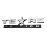 Texas Edition ABS Side Door Sticker Stick On Emblem Badge Cool And Stylish Car Decal