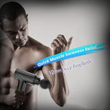 Electric Fascial Handheld Massager Deep Tissue Powerful Vibration Sports Muscle Massage Gun