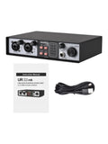 2-in 2-out Mixer Mixing Console Track Separation External Sound Card Recording Driver Microphone Equipment