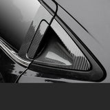 Top-12X Car Carbon Fiber Side Rear Door Handle Bowl Cover For Honda Hr-V Hrv 2016-2018