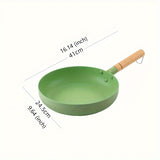1pc Nonstick Frying Pan, Skillet, Medical Stone Coating Omelette Pan, Healthy Cookware Induction