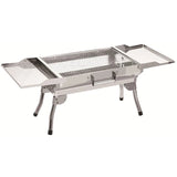Foldable Camping Stainless Steel Portable BBQ Grill - Multi-Purpose Carbon Grill