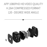 H9 1080P High-Definition Mini Mobile Phone Remote Wireless WiFi Outdoor Small Sports Camera