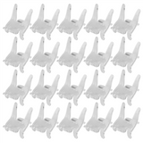 20 Pcs Acrylic Small Collectibles Display Stands for Displaying Crystal Geodes Rock Mineral Agate Fossil Coral S