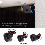 Mini Home Security Camera 1080P HD Wireless Sport Cam Video Recorder Support Remote Monitor Invisible Night Vision Hidden Card