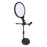 26Cm Photography Lighting Tripod Stand with Phone Ringlight - LED Selfie Remote Lamp, Live Fill Light, Easy to Use.