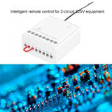 Dual Channel Light Lamp Smart Controller Module Two-way Remote Intelligent Switch Board Control Switches