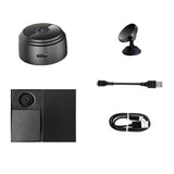 Voice Recorder Night Vision Smart Video Camera USB Rechargeable Remote Viewing Strong Magnetic for Indoor Car Infants Pets