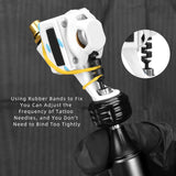 Strong Motor Tattoo Machine Pen Interface Zinc Alloy Liner Shader Tattoo Machine Pen Prevent Slip with Clip Cord