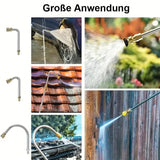 4000 Psi Telescng High Wand Set Commercial Grade Pressure Washer For Gutter/Roof Drainage/Walls Cleaning