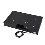 Stove Vent 12V Cooking Range Hood 3 Speed Adjustable with Touchable Screen LED Light for RV Camper Kitchen