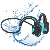 Bone Conduction Headphones Bluetooth 5. 1 Wireless Earphone 16GB Stereo Music Headset IP68 Waterproof Swimming Earbuds