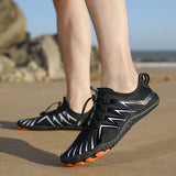 New Couple Beach Swimming Anti slip Five Finger Wading Shoes, Amphibious Off road Climbing Sports, Men's and Women's Fitness