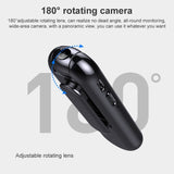256GB Thumb Mini 1080P Vlogging Video Recorder Camera Recording Pen with Clip