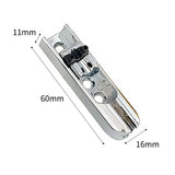 A Set Of Pcs Individual Single Bridge with 8 pcs Screws for 4 String Bass Guitar