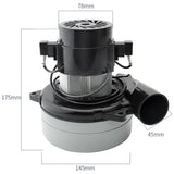 1200W Side Outlet Industrial Vacuum Cleaner Accessories Full Copper Wire Dust-Free Saw Motor