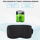 Bluetooth 5.0 3D Wireless Earphone Phone Headband Sleep Soft Earphones Sleeping Eye Mask Bone Vibrator Speaker Music Headset