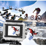 Ultra HD 4K Action 30fps/170D Underwater Helmet Waterproof 2.0-inch Screen WiFi Remote Control Sports go Video Camera Pro